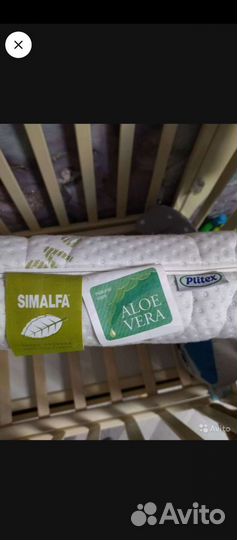 Матрас детский 120 60 бу