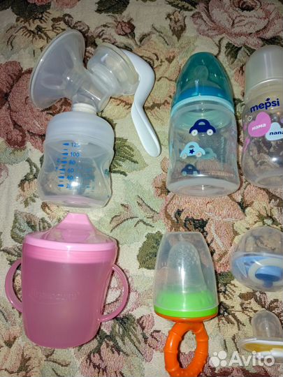 Бутылочки для кормления пакетом