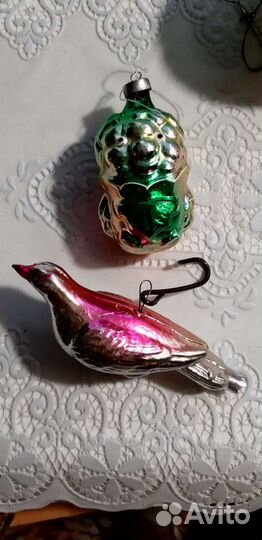 Редкие елочные игрушки СССР