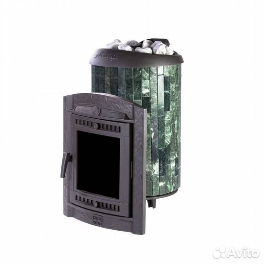 Печь Для Бани Атмосфера L+ ктт ламели «Змеевик» на