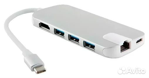 USB адаптер (USB-A, Type-C, SD, hdmi, Ethernet)