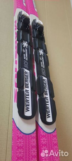 Лыжи madshus, крепления NNN, палки