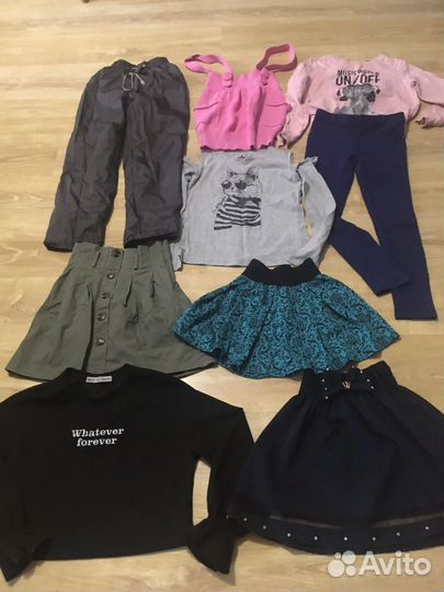 Вещи пакетом на девочку