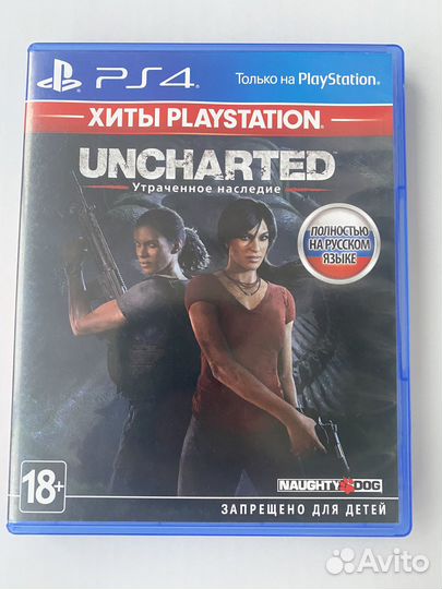 Uncharted 4 утраченное наследие ps4