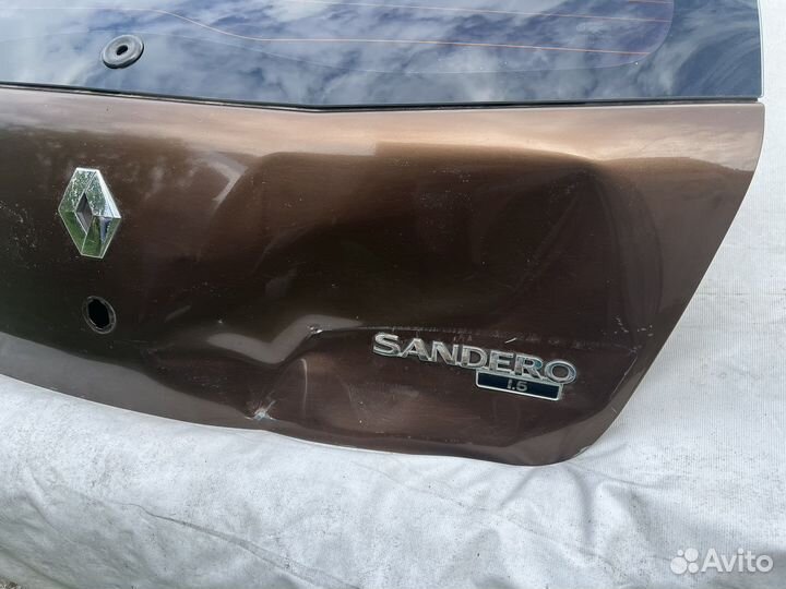 Крышка багажника renault sandero stepway