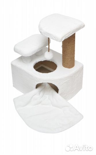 Домик для кошки с когтеточкой