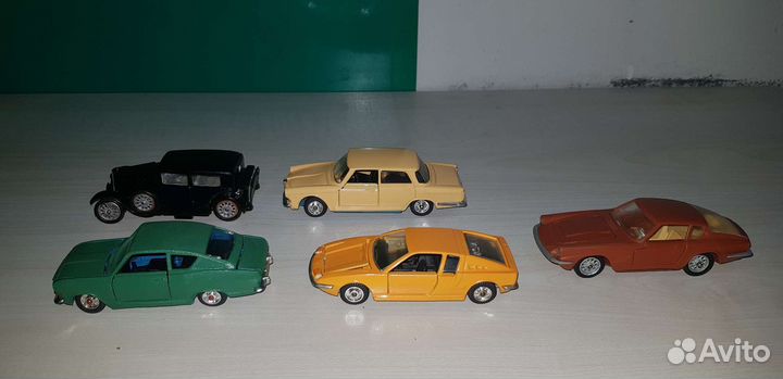 Машинки 6шт. Ремейки СССР