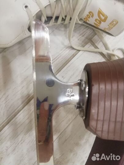 Коньки фигурные 34р Graf Davos Gold