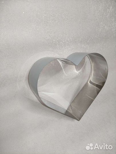 Формы для салатов круг разъемный и сердца новые