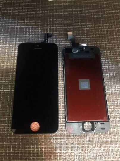 Дисплей iPhone 5S/iPhone SE в сборе (черный/белый)