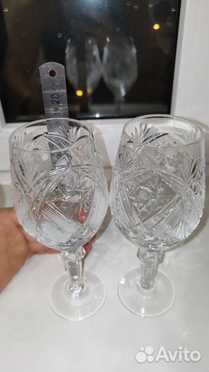 Фужер хрустальные