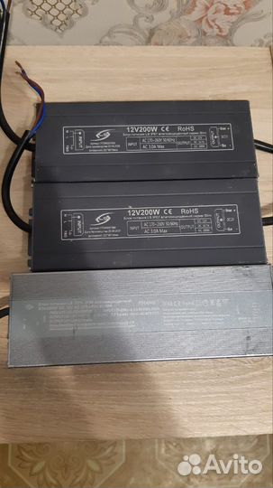 Блок питания 12V 25W, 100W, 150W, 200W, 250W, 360W