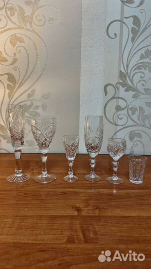 Хрустальные фужеры