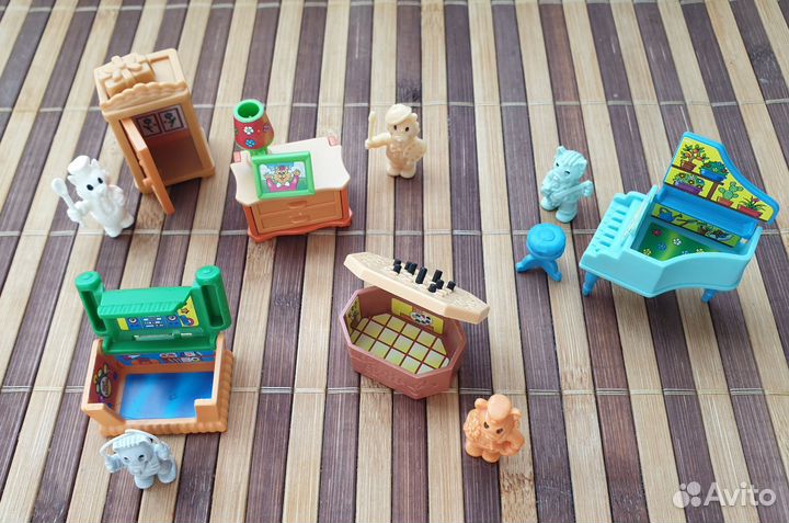 Игрушки из киндера 90х