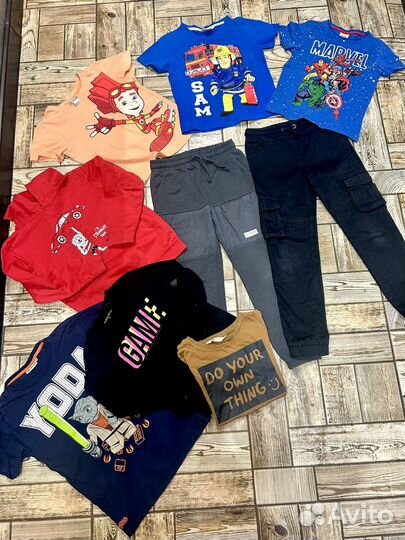 Одежда 122-128, большой пакет