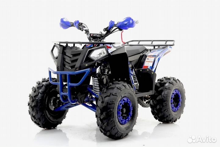 Квадроцикл 125 кубов motax grizlik A125 синий