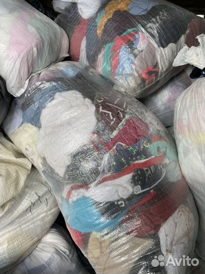 Ветошь Секонд Хенд крупный трикотаж
