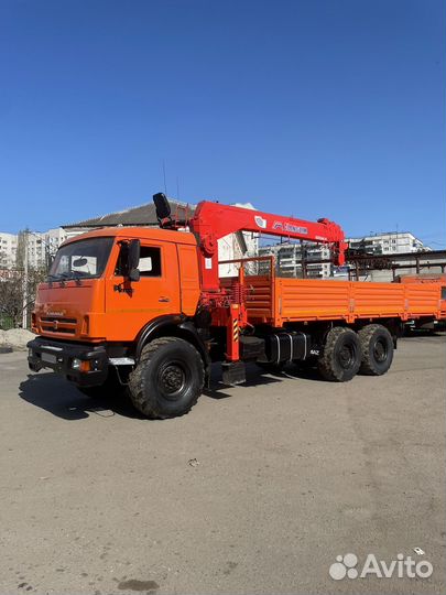 КАМАЗ 43118 с КМУ, 2012