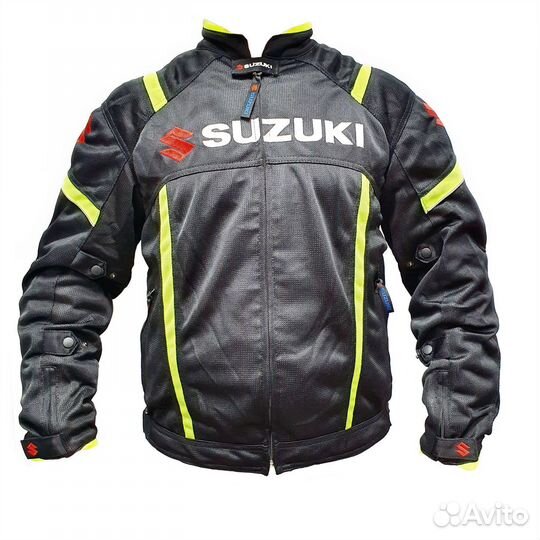 Куртка Suzuki (черная большой логотип)