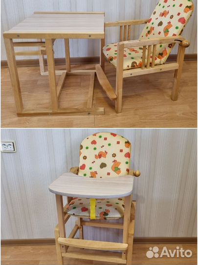 Стульчик для кормления Гном, трансформер