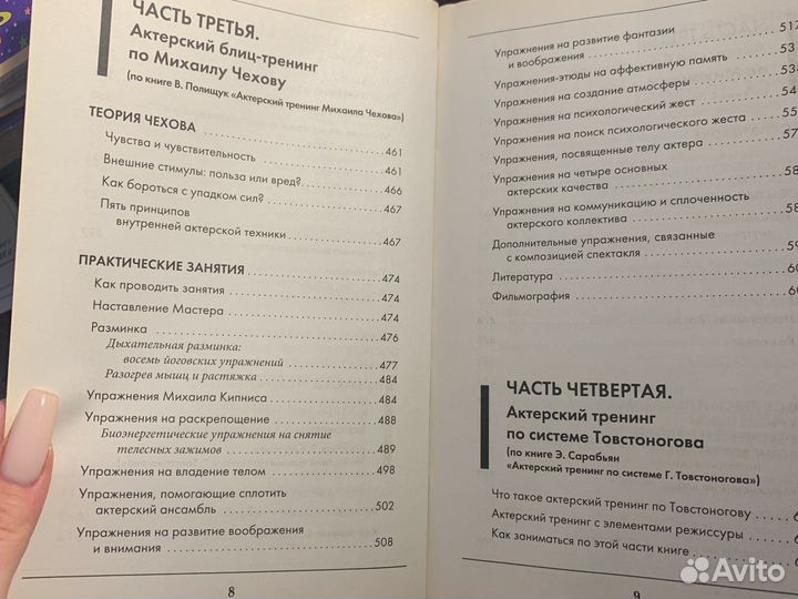 Книга по актерскому мастерству