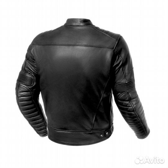 Мотокуртка кожаная мужская