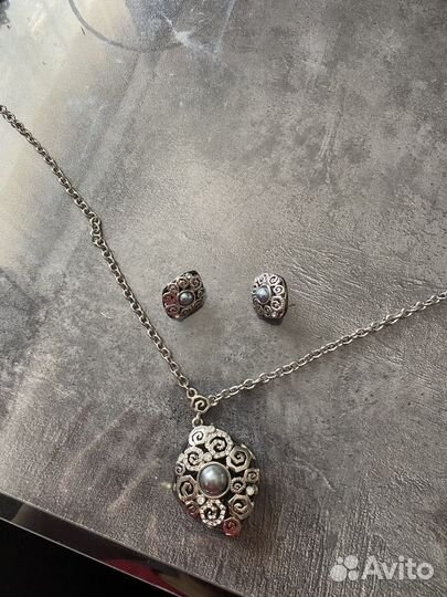 Серьги с подвеской