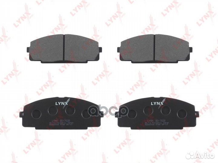 Колодки тормозные дисковые перед BD7508 LYN