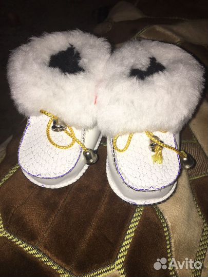 Пинетки меховые