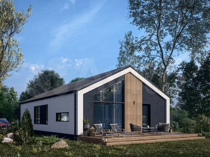 Дом 111 м² на участке 7,7 сот.