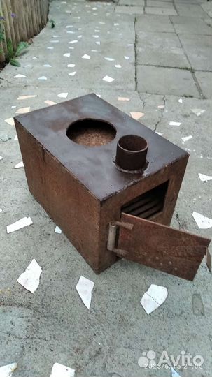 Печь буржуйка