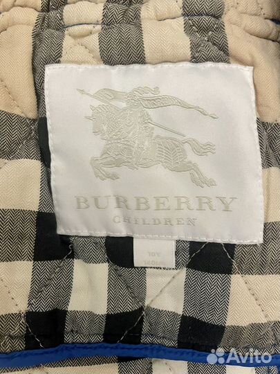 Куртка burberry детская