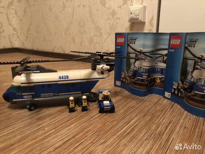 Lego City 4439 Грузовой полицейский вертолёт
