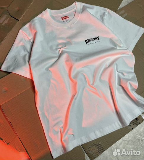 Футболка мужская thrasher x supreme