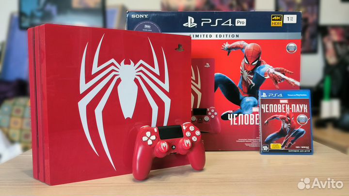 PlayStation 4 Pro 1TB Spider-Man Limited Edition