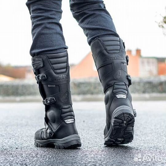 Мотоботы Forma Adventure черные