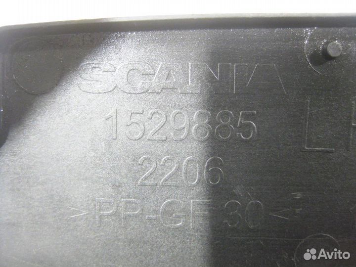 Накладка корпуса подножки левая 1529885 scania, P