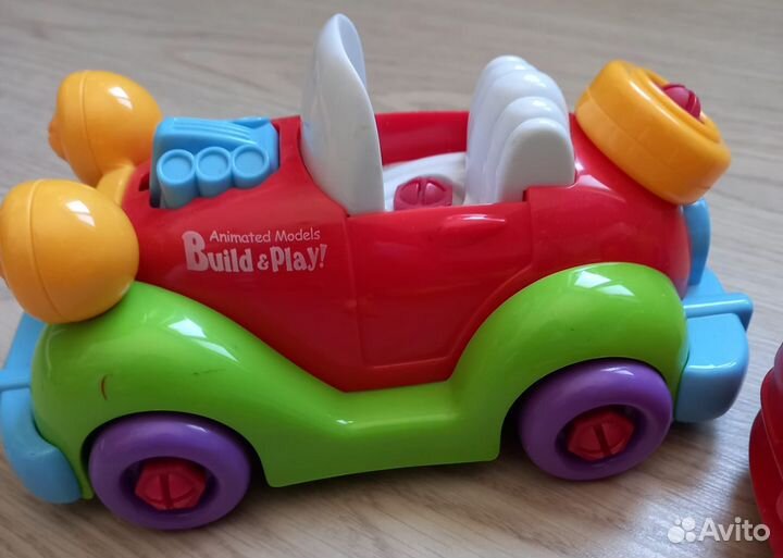 Машинки-конструктор Build & Play