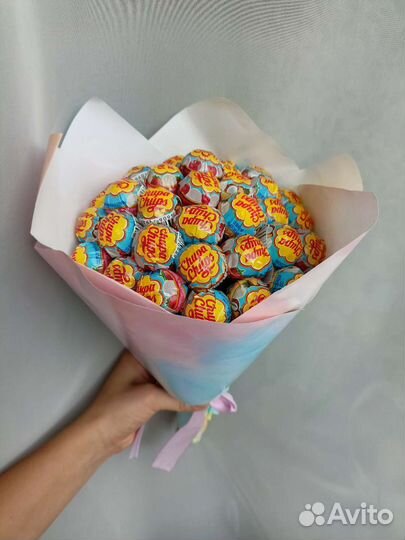 Букет из чупа чупсов
