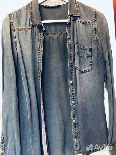 Рубашка джинсовая Zara