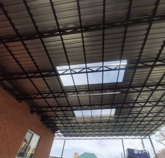 Навесы под ключ