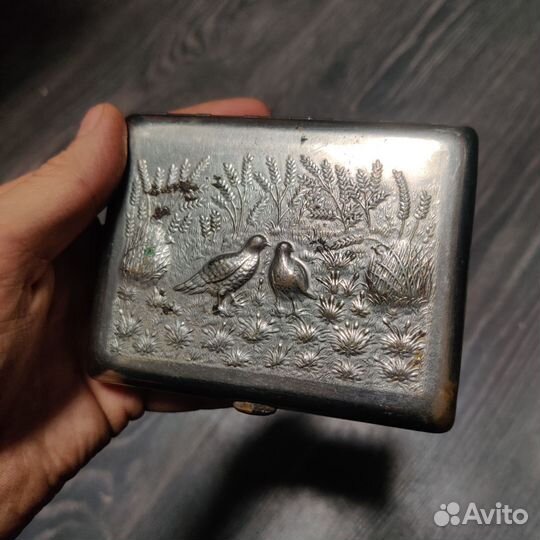 Портсигар охотника на привале