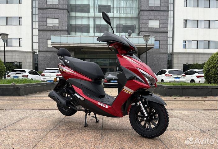 Скутер Wels XG 50(80)сс красный