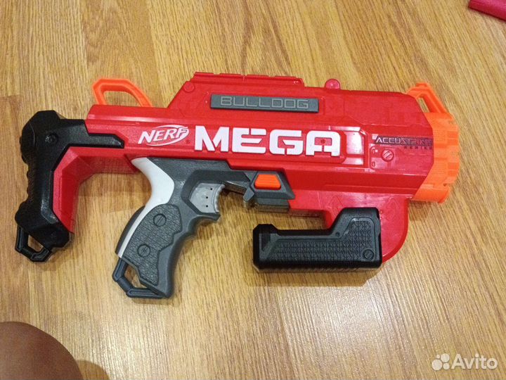 Бластер nerf mega