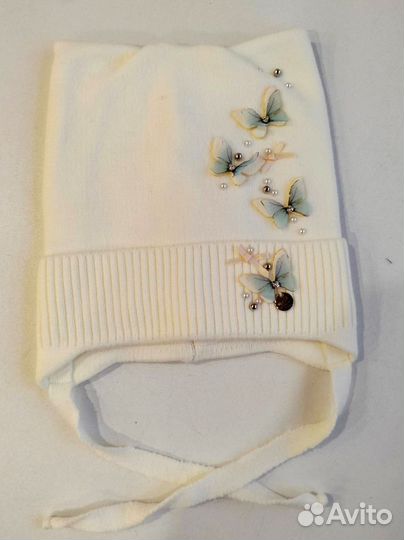 Шапка на девочку весна