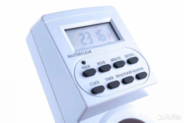 Розетка с электронным таймером Smartbuy