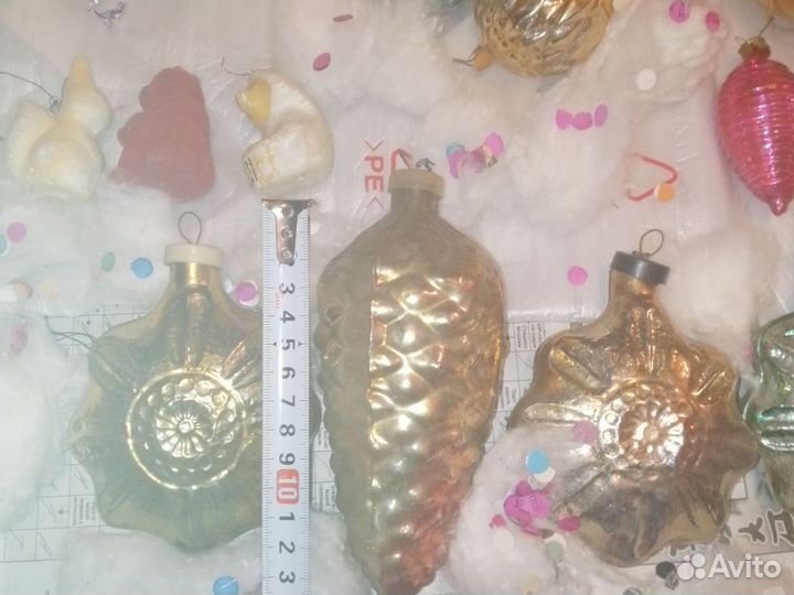 Елочные игрушки СССР