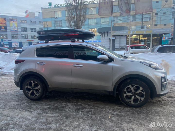 Бокс на крышу turtle EVO space, черный глянцевый