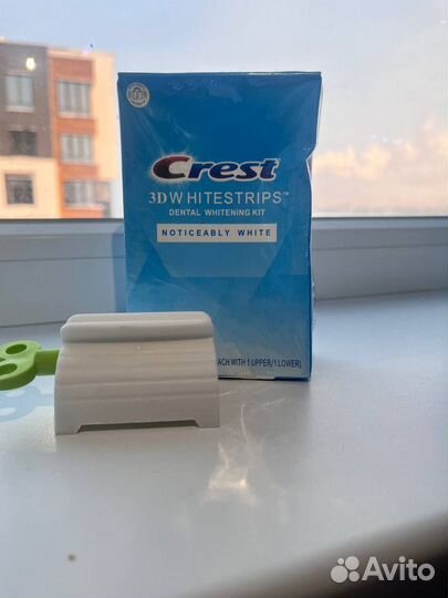 Полоски отбелить зубы crest 3D white