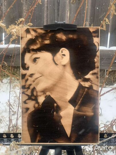 Выжигание портретов и картин по фото. Не лазер